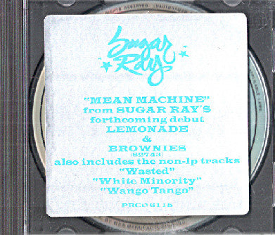 Sugar Ray (2) : Mean Machine (CD, Promo)