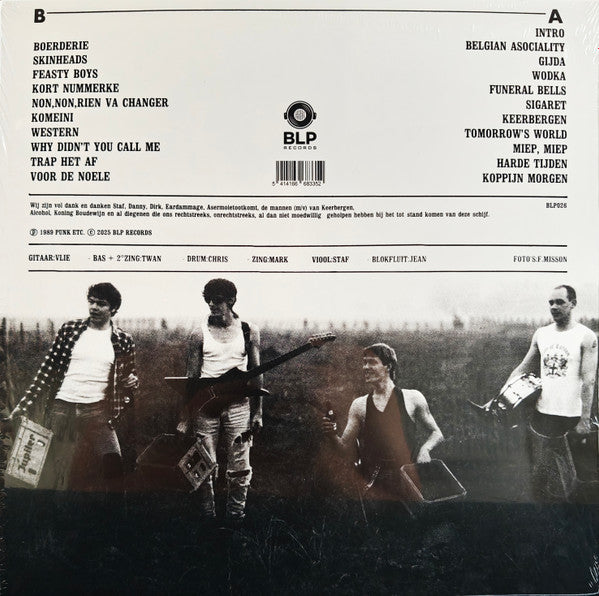 Belgian Asociality : Belgian Asociality (LP, Album, RE, Yel)