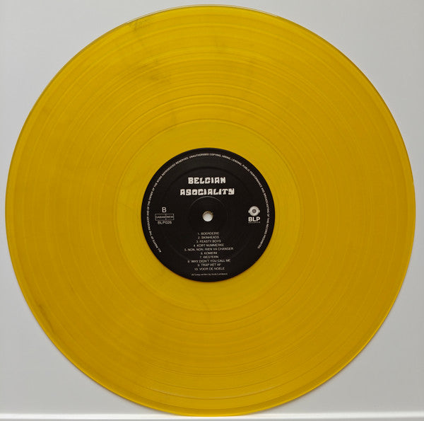 Belgian Asociality : Belgian Asociality (LP, Album, RE, Yel)