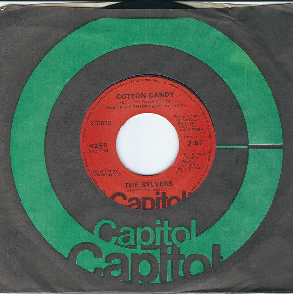 The Sylvers : Cotton Candy (7", Single, Los)