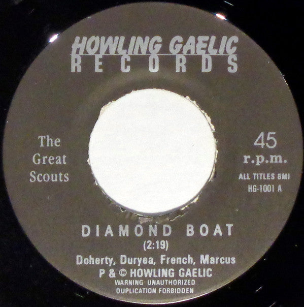 The Great Scouts : Diamond Boat (7")
