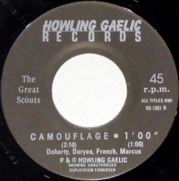 The Great Scouts : Diamond Boat (7")