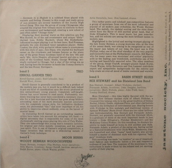 Various : Jazz Sampler (10", Comp, Smplr)