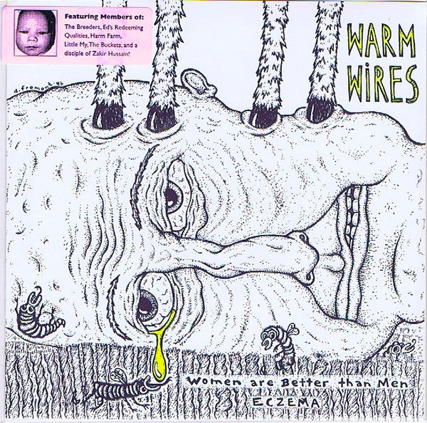 Warm Wires : Women Are Better Than Men / Eczema (7", Single, Ltd)
