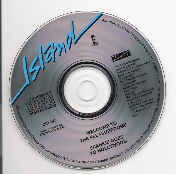 Frankie Goes To Hollywood : Welcome To The Pleasuredome (CD, Album)