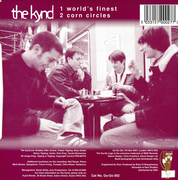 The Kynd (3) : World´s Finest (7", Single, Ltd, Cle)