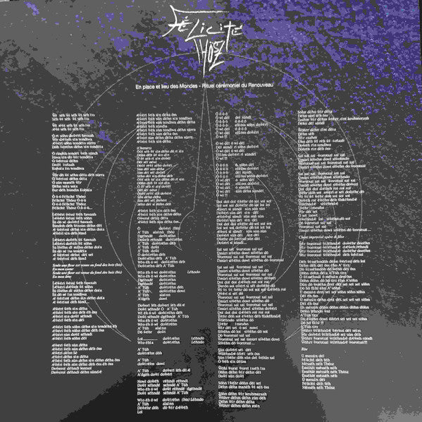 Magma (6) : Félicité Thösz (LP, Album, RM)
