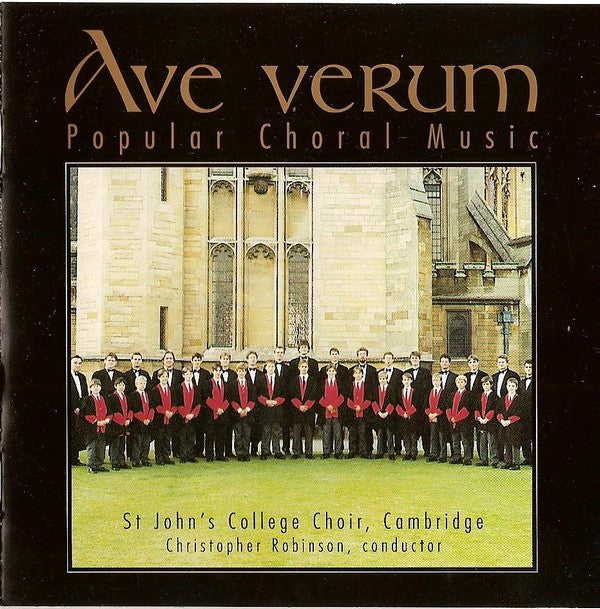St. John's College Choir . Christopher Robinson : Ave Verum - Popular Choral Music (CD, Album)