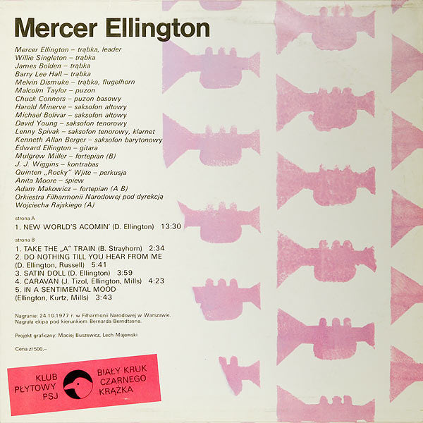 Mercer Ellington - The Duke Ellington Orchestra : Remembering Duke's World (LP, Album, RE)