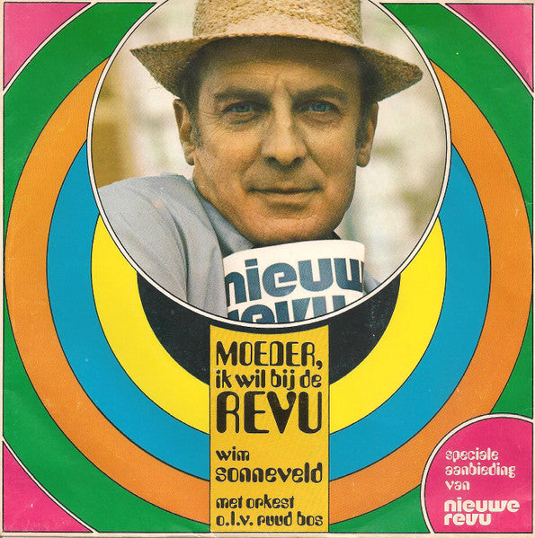 Wim Sonneveld : Moeder, Ik Wil Bij De Revu (7", Single)