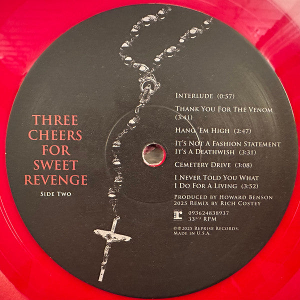 My Chemical Romance : Three Cheers For Sweet Revenge (LP, Album, RE + LP, S/Sided, Etch + Dlx, Ltd, RM, )