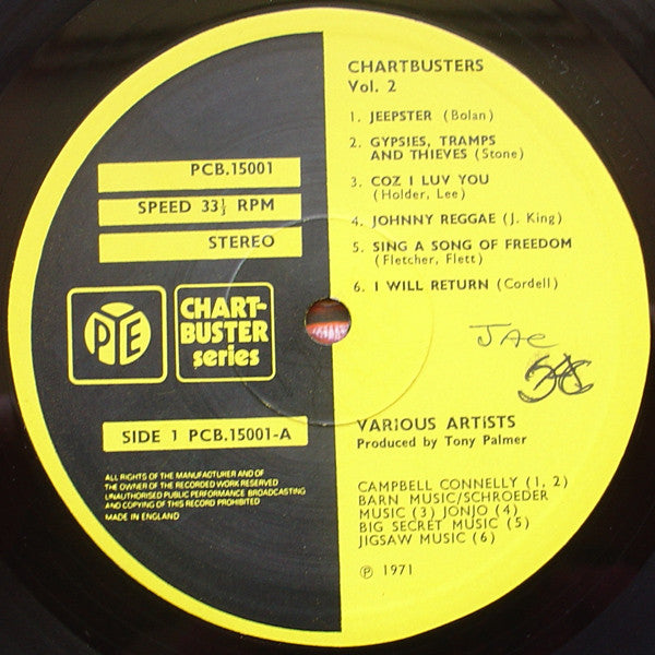 Various : Pye Chart Busters Volume 2 (LP)