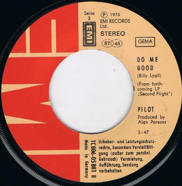 Pilot : Call Me Round (7", Single)