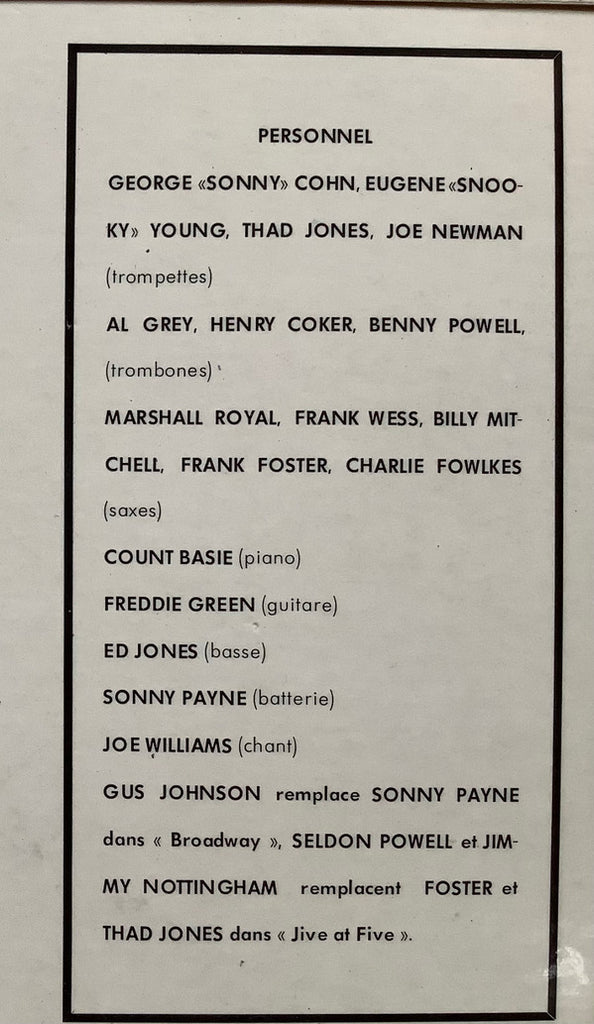 Count Basie Orchestra : The Count Basie Story Vol. 1 (LP, Comp, Mono)