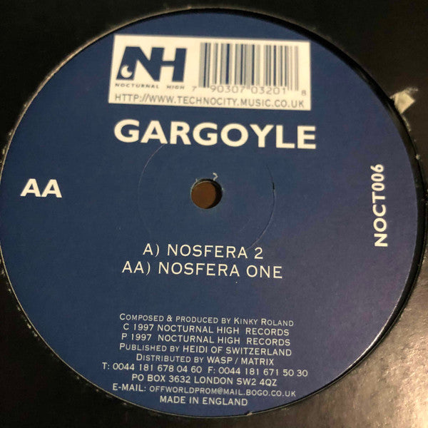 Gargoyle (3) : Nosfera One (12")