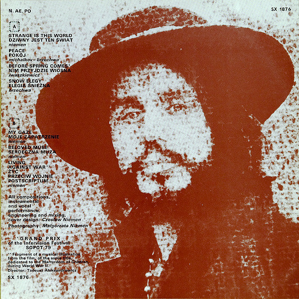 Czesław Niemen : Postscriptum (LP, Album, Red)