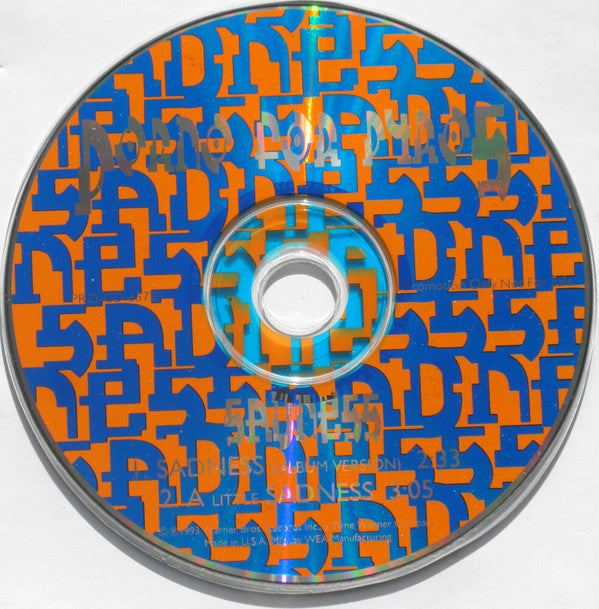 Porno For Pyros : Sadness (CD, Single, Promo)