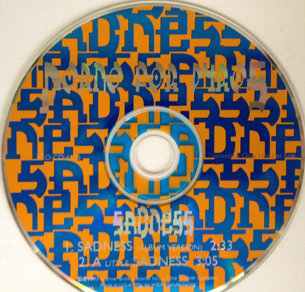 Porno For Pyros : Sadness (CD, Single, Promo)