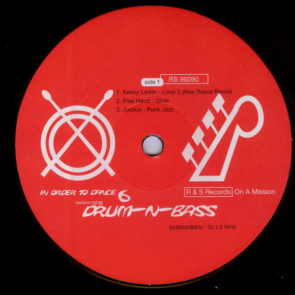 Various : In Order To Dance 6 (Session One Drum-N-Bass) (4xLP, Comp)