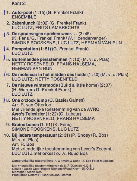 Cursief : Cursief En De Crisis (LP)