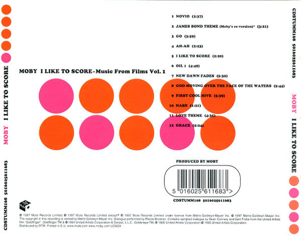 Moby : I Like To Score (CD, Comp)