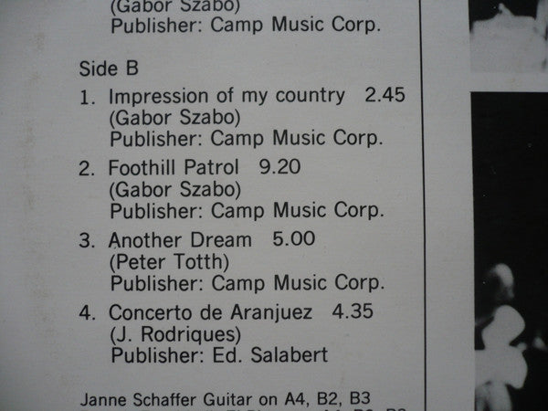 Gabor Szabo : Small World (LP, Album, RE)