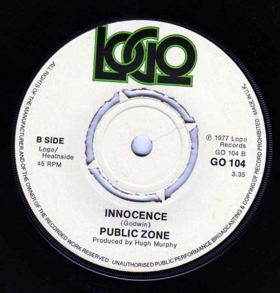 Public Zone : Naive (7", Single)