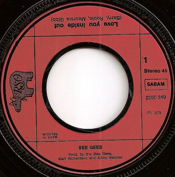 Bee Gees : Love You Inside Out (7", Single)