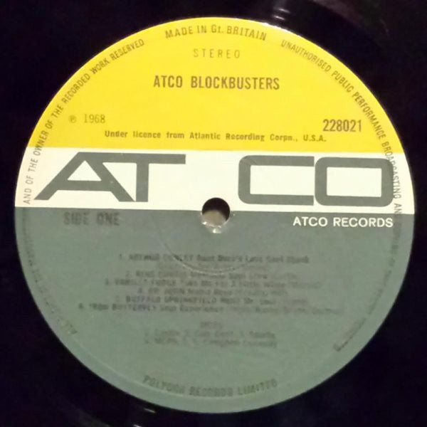 Various : Atco Blockbusters (LP, Comp)