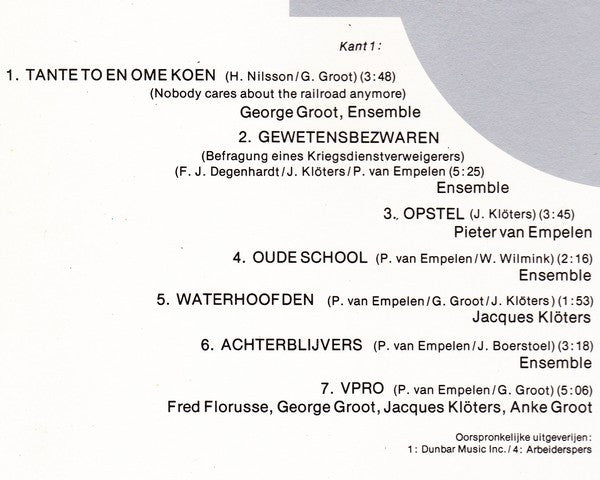 Don Quishocking : Zand In Je Badpak (LP, Album)