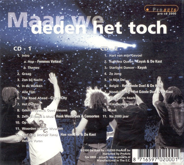 De Kast Met Vrienden En Frysk Jeugd Orkest : 3x Gelredome (2xCD, Album)