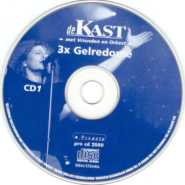 De Kast Met Vrienden En Frysk Jeugd Orkest : 3x Gelredome (2xCD, Album)