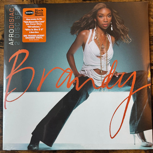 Brandy (2) : Afrodisiac (2xLP, Album, RE, Tra)