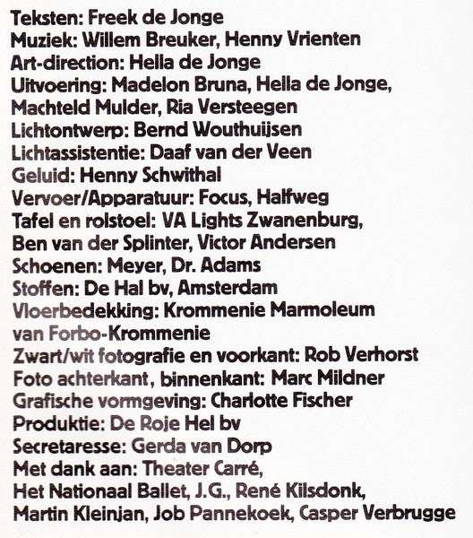 Freek de Jonge : De Bedevaart (2xLP, Album)
