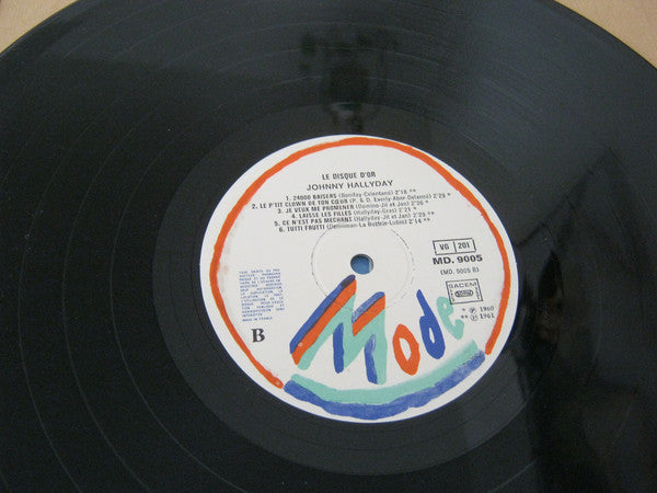 Johnny Hallyday : Le Disque D' Or (LP, Comp)