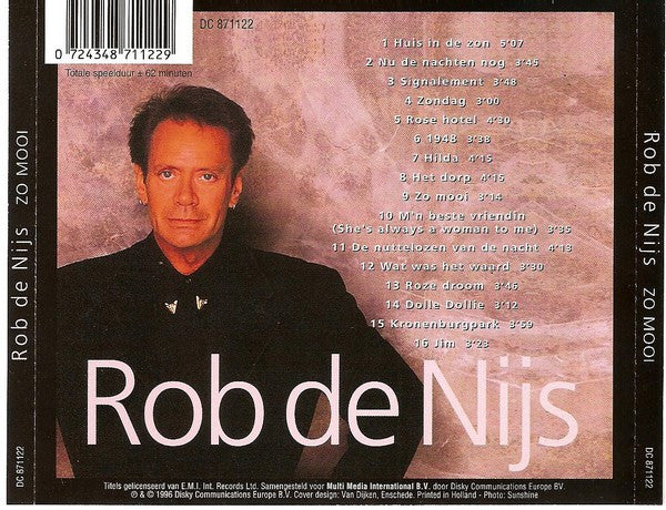 Rob de Nijs : Zo Mooi (CD, Comp)