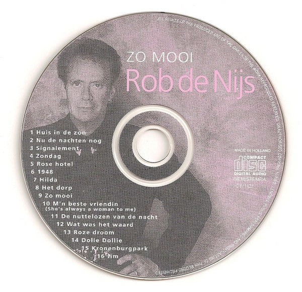 Rob de Nijs : Zo Mooi (CD, Comp)