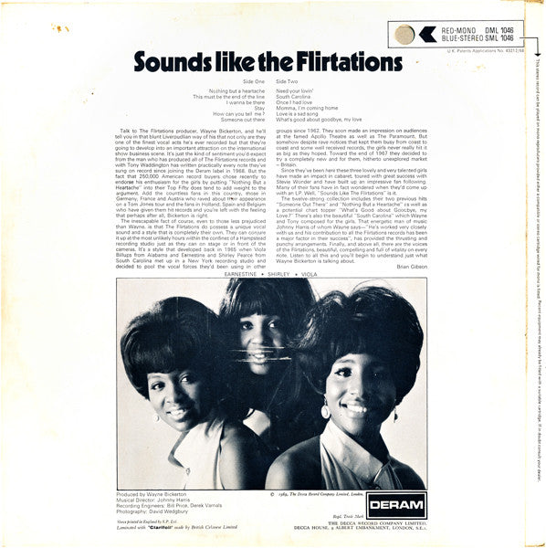 The Flirtations : Sounds Like The Flirtations (LP, Album)