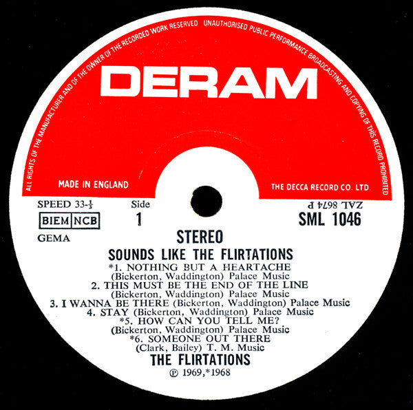 The Flirtations : Sounds Like The Flirtations (LP, Album)