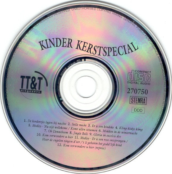 Het Fries Jeugdkoor o.l.v. Meindert Bosklopper : Kinder Kerstspecial (CD, Album)