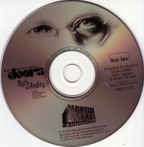 Ray Manzarek : The Doors - Myth And Reality, The Spoken Word History (2xCD, Album)