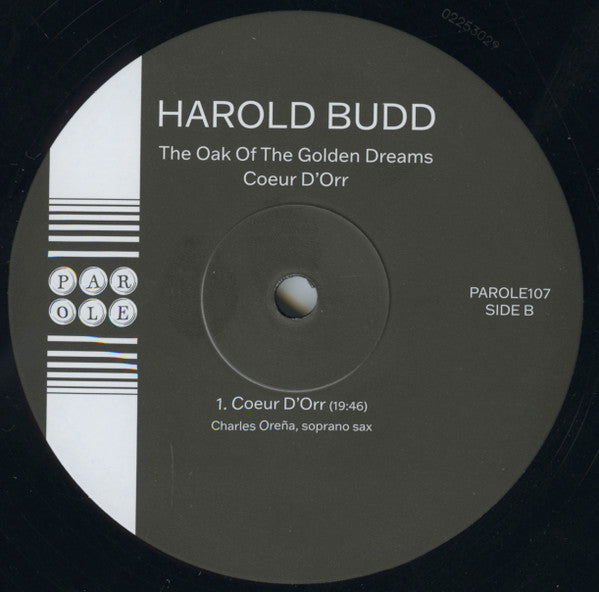 Harold Budd : The Oak Of The Golden Dreams (LP, Album, RE)