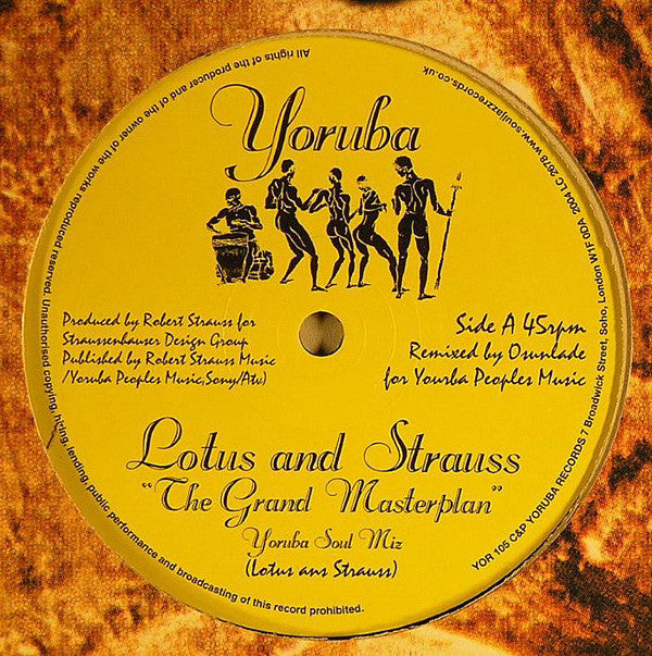 Lotus and Strauss : The Grand Masterplan (12")