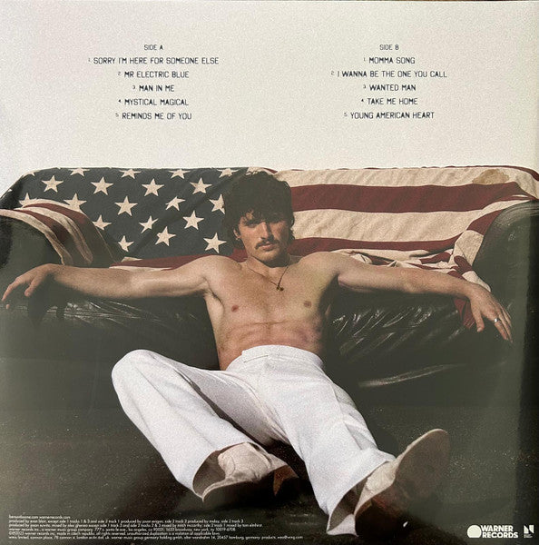 Benson Boone : American Heart (LP, Album, Ltd, Red)