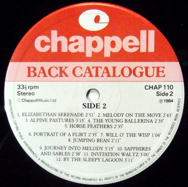 Various : Back Catalogue - Famous Themes (LP)