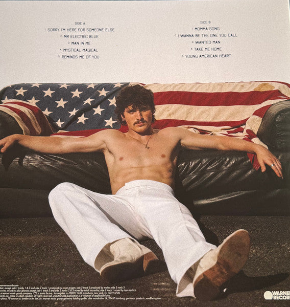 Benson Boone : American Heart (LP, Album, Ltd, Tra)