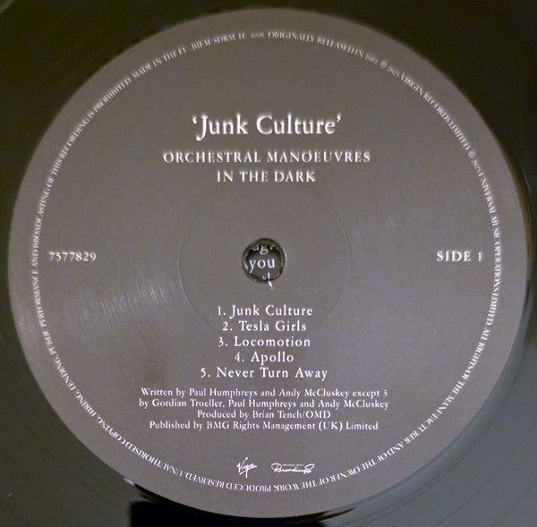 Orchestral Manoeuvres In The Dark : Junk Culture (LP, Album, RE)