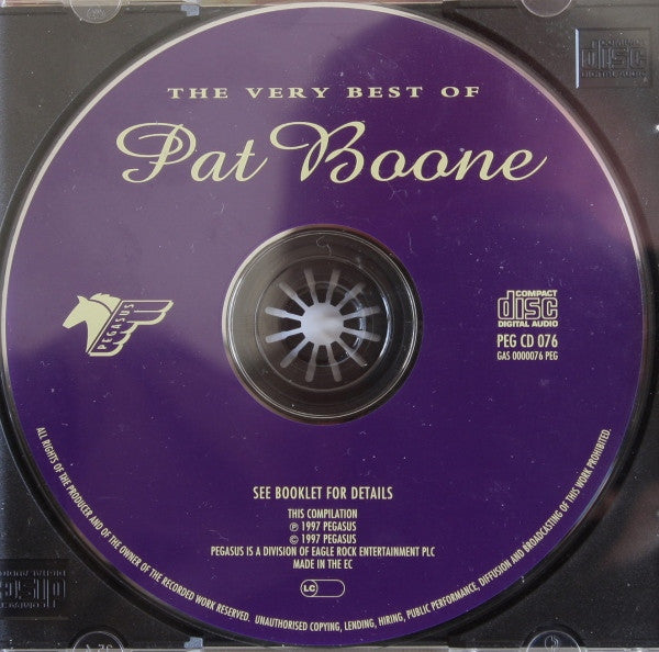 Pat Boone : The Very Best Of Pat Boone (CD, Comp)