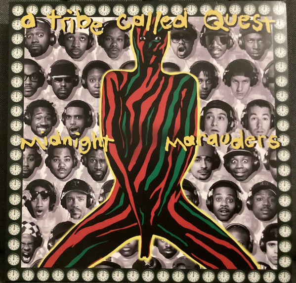 A Tribe Called Quest : Midnight Marauders (LP, Album, Ltd, RE, Yel)