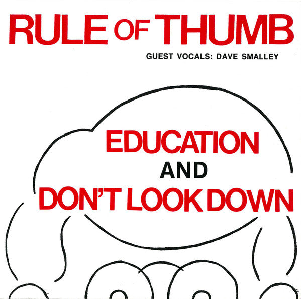 Rule Of Thumb Feat. Dave Smalley : Education And Don't Look Down (7")